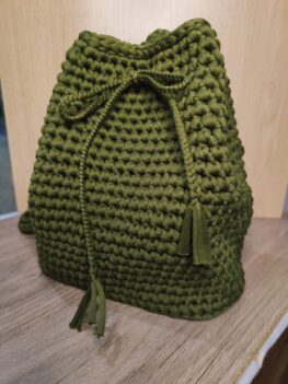 Mochila de Crochê