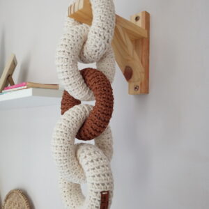 Corrente de Mesa em Crochê